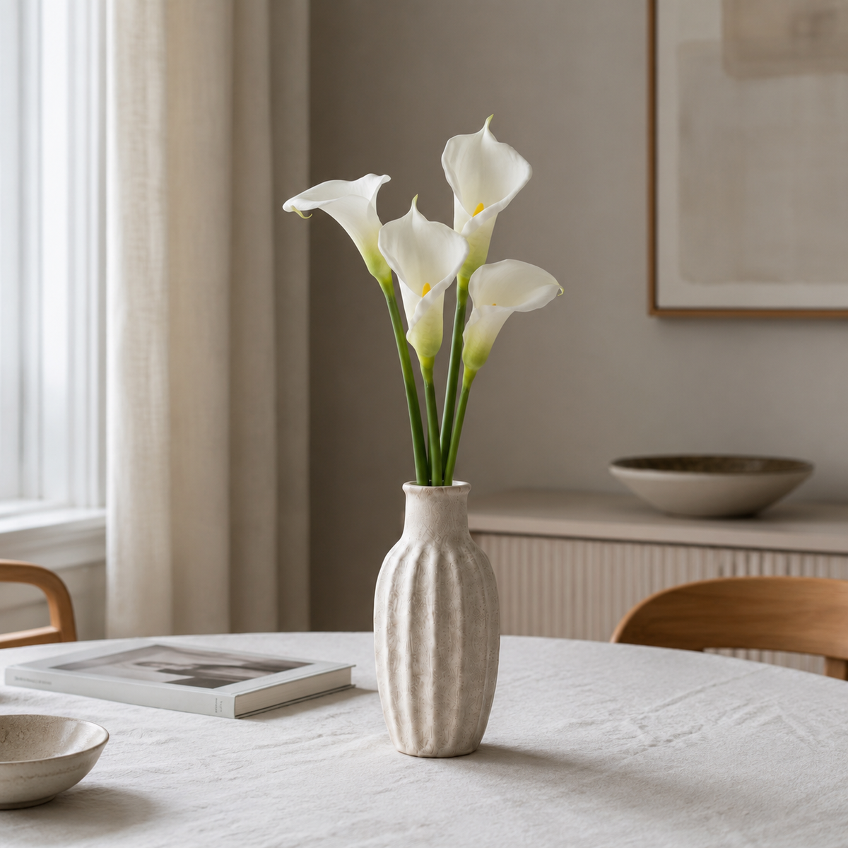 White Calla Lily <br> Master Carton: 24 pcs