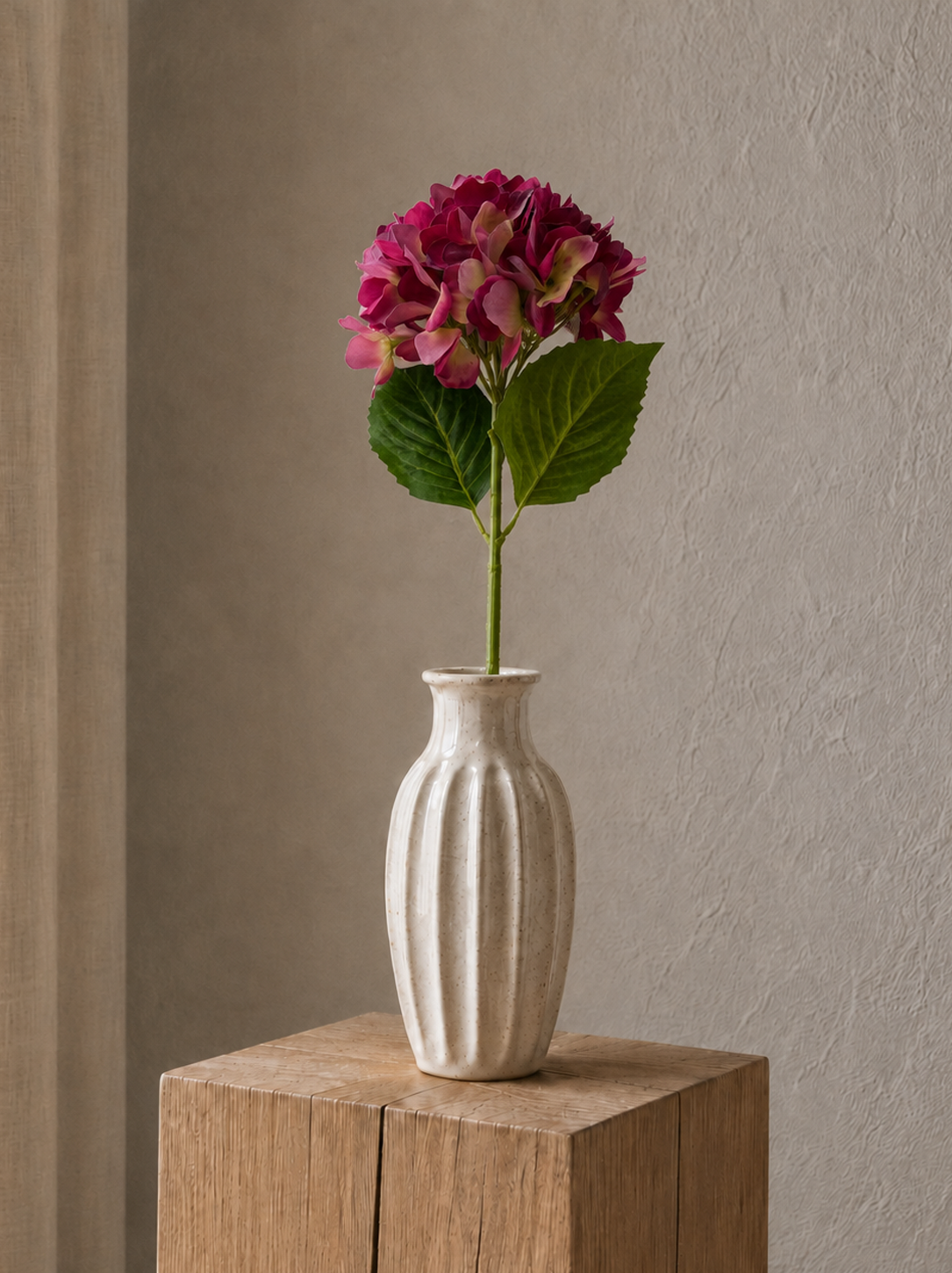 Dark pink hydrangea <br> -Master Carton: 24 pcs