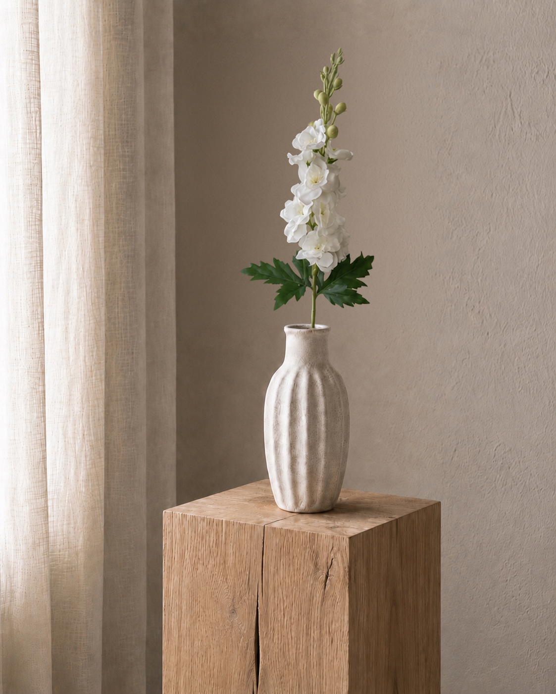 White Delphinium <br> -Master Carton: 24 pcs