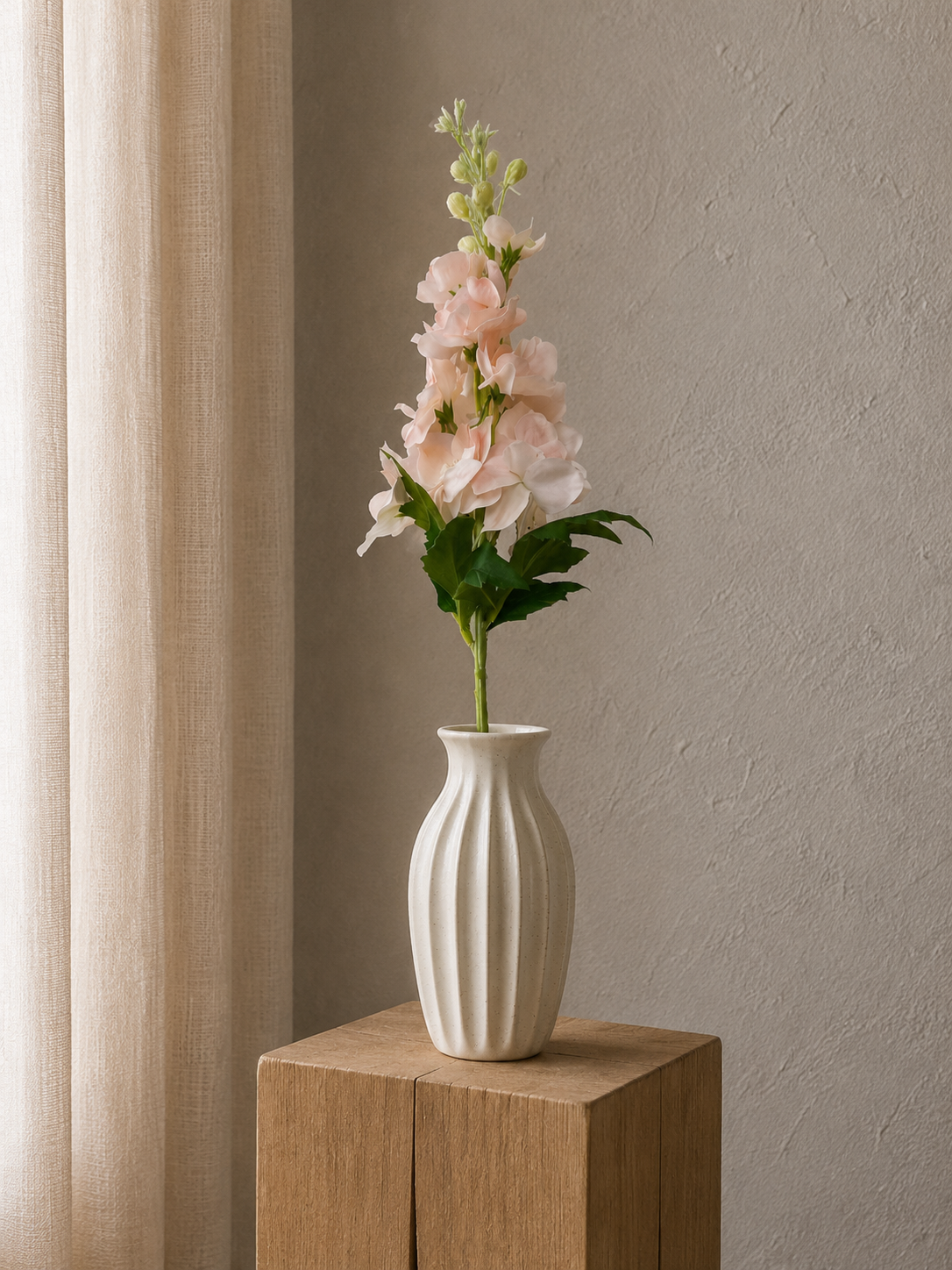 Light Peach Delphinium <br> -Master Carton: 24 pcs