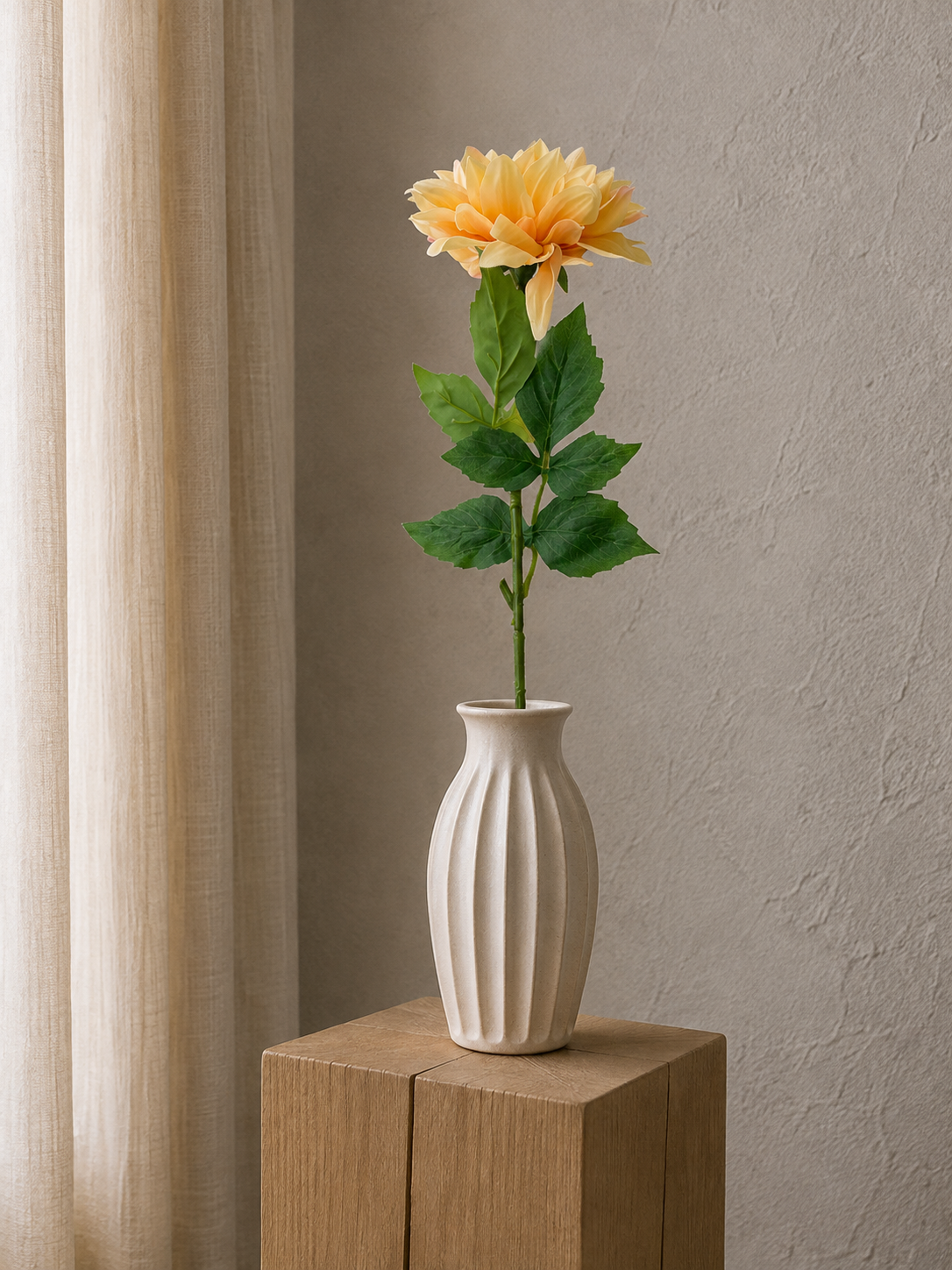 Peach Dahlia <br> -Master Carton: 24 pcs