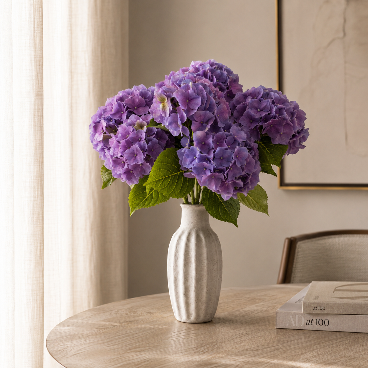Purple Hydrangea<br> Master Carton: 24 pcs