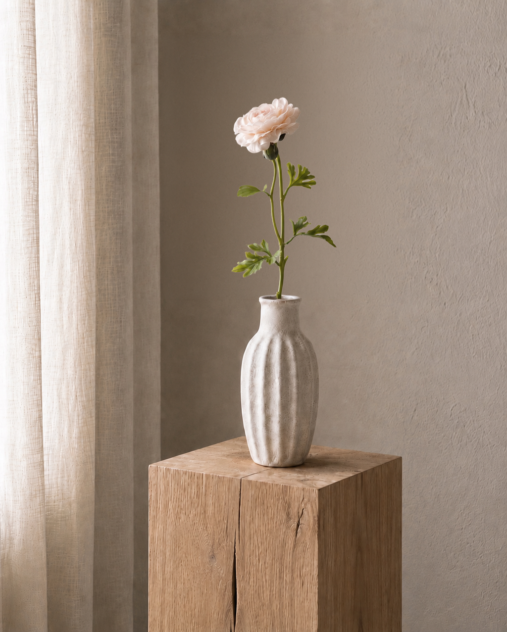 Dust Pink Ranunculus <br> -Master Carton: 24 pcs