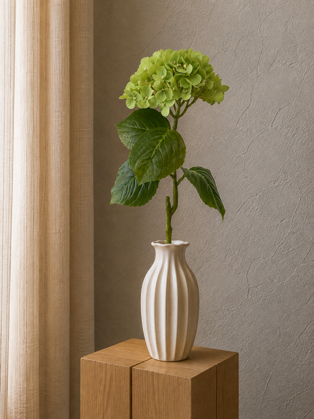 Light Green Hydrangea <br> -Master Carton: 24 pcs