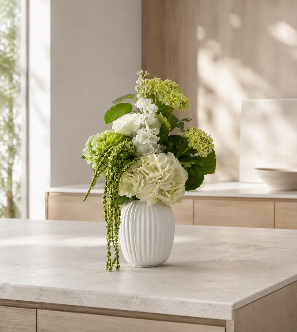 Everbloom Real Touch Green Panicle Hydrangea