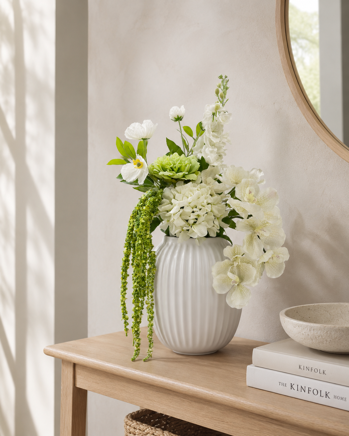 Everbloom Real Touch White Poppy