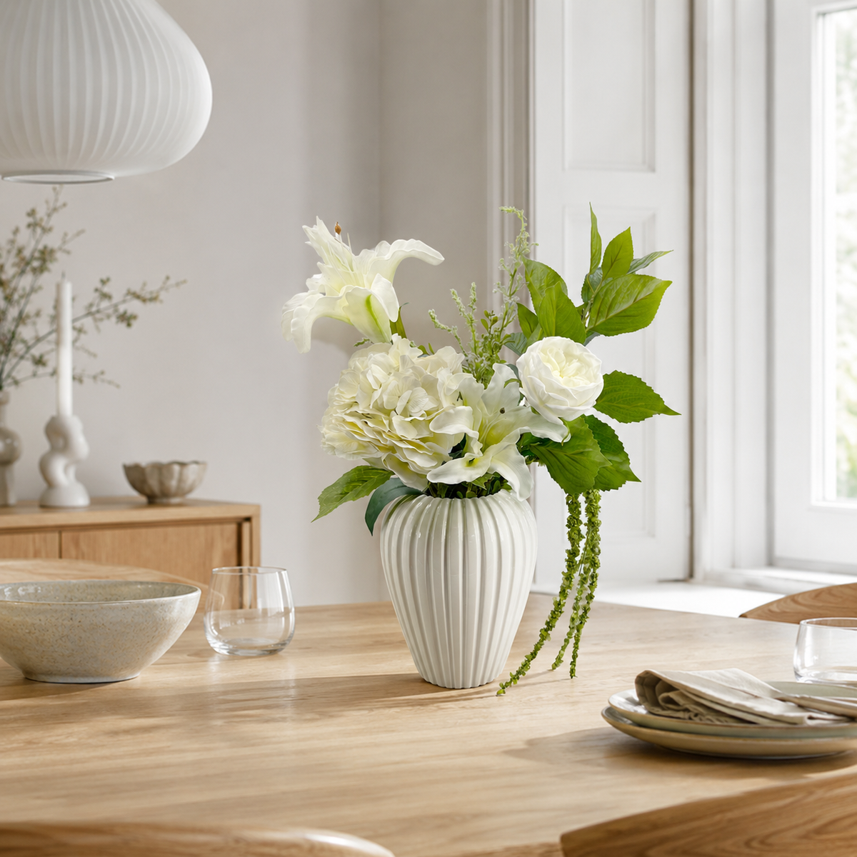 Everbloom Real Touch White Lily