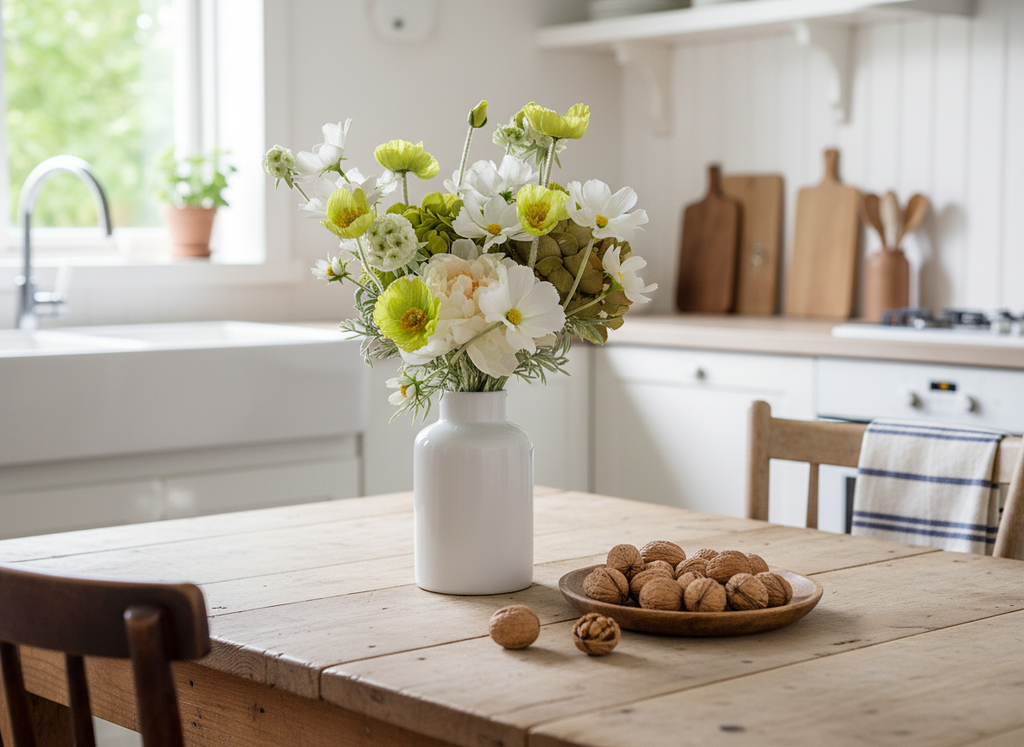 Everbloom Silk Bouquet Grøn