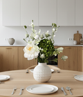 Everbloom Silk Bouquet Hvid/Cream